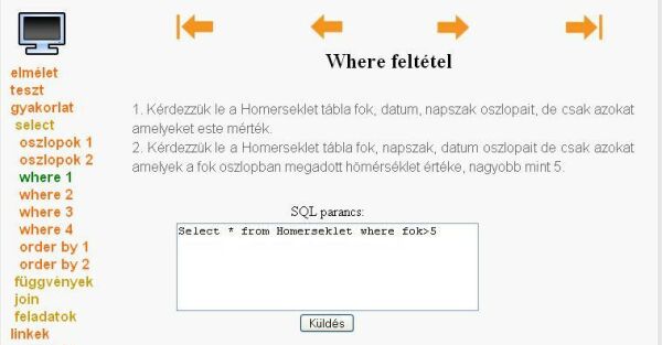 Egy feladat a modulba